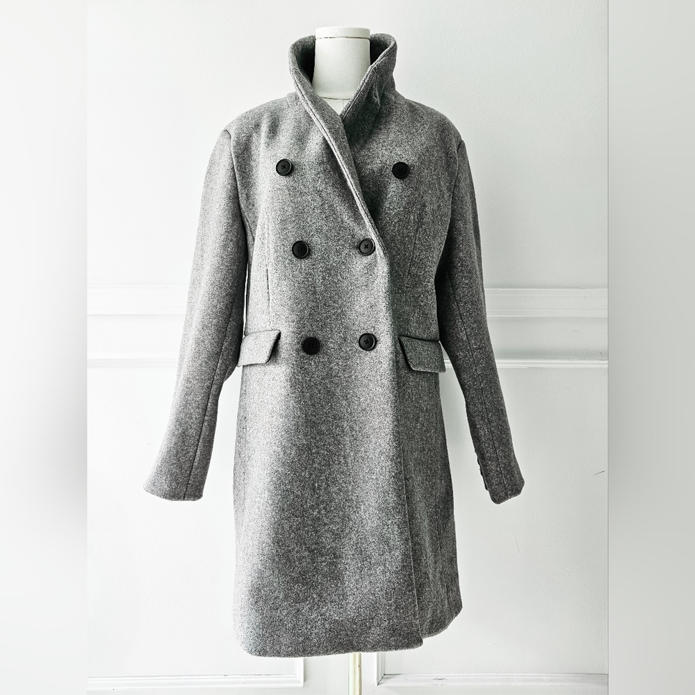 RD Style Double-Breasted Peacoat